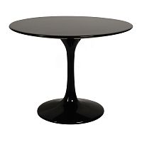 стол журнальный eero saarinen style tulip table черный в Кирове