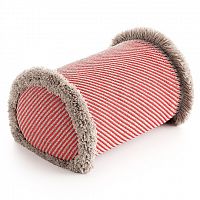 подушка большая-рол diagonal almond-red от gan в Кирове