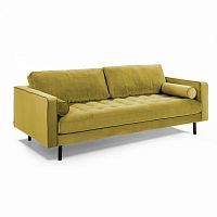 диван bogart sofa 2 двухместный темно-желтый от la forma (ex julia grup) в Кирове