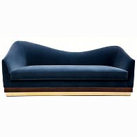 диван hughes sofa прямой синий в Кирове