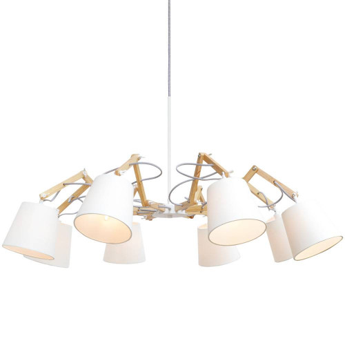 подвесная люстра arte lamp pinoccio a5700lm-8wh в Кирове