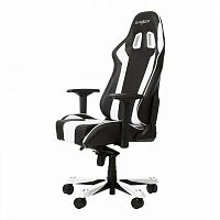 кресло геймерское dxracer king ks06 черно-белое в Кирове