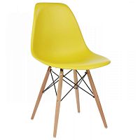 стул деревянный eames pc-015 yellow в Кирове