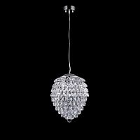 подвесной светильник crystal lux charme sp2+2 led chrome/transparent в Кирове