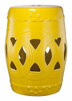 керамический столик-табурет fence stool yellow в Кирове