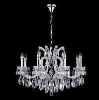 подвесная люстра crystal lux hollywood sp8 chrome в Кирове