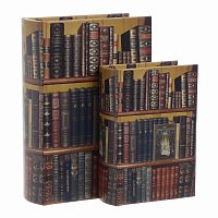 шкатулки-книги, набор из 2 шт. мультиколор в Кирове