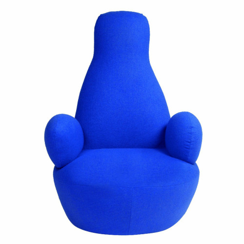 кресло bottle chair синее в Кирове