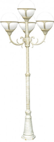 садово-парковый светильник arte lamp monaco a1497pa-4wg в Кирове