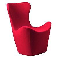 кресло papilio lounge chair красное в Кирове