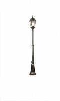 садово-парковый светильник arte lamp genova a1207pa-1bn в Кирове