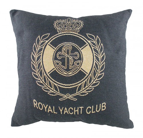 подушка с гербом королевского royal yacht club denim в Кирове