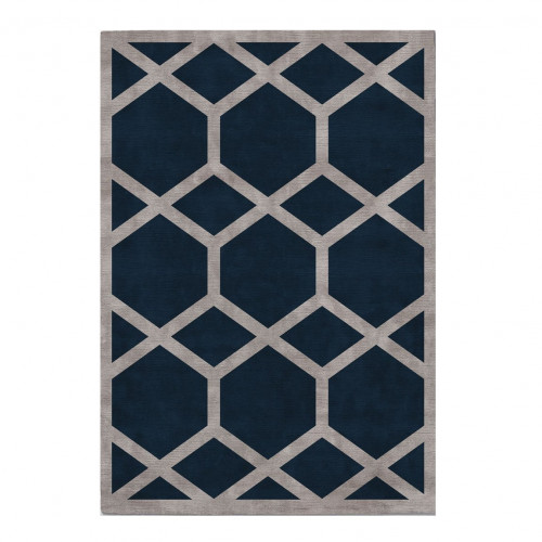 ковер ahston blue 200x290 синий в Кирове