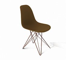 стул dsr коричневый s50 (eames style) в Кирове