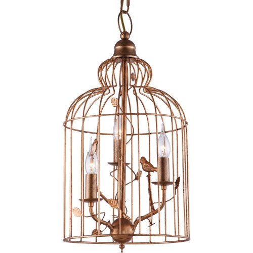 подвесная люстра arte lamp gabbia a1865sp-3bg в Кирове