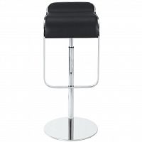 барный стул lem style piston stool черная кожа в Кирове