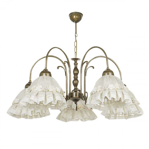 люстра rrd 50a16 от jago белая/латунь в Кирове