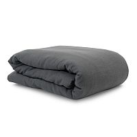 пододеяльник изо льна темно-серого цвета essential 150х200 в Кирове