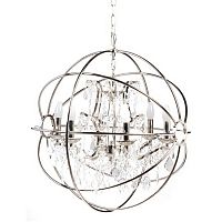 люстра foucault's orb crystal (64*64*64) серебро в Кирове