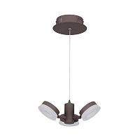 подвесная светодиодная люстра odeon light wengelina 3537/3l в Кирове