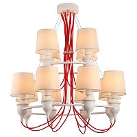 подвесная люстра arte lamp sergio a3325lm-8-4wh в Кирове