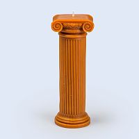 свеча высокая оранжевая hestia column в Кирове