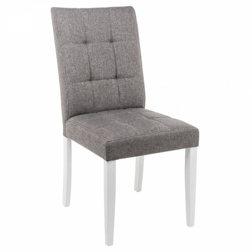 стул деревянный madina white / fabric pebble в Кирове