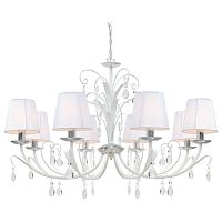 подвесная люстра arte lamp romana snow a1743lm-8wh в Кирове