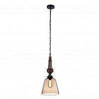 подвесной светильник crystal lux deco sp1 a amber в Кирове