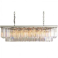 люстра odeon l80 silver&glass серая, прозрачная в Кирове