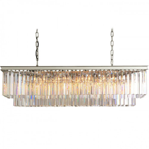 люстра odeon l80 silver&glass серая, прозрачная в Кирове