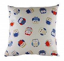 подушка с принтом owl print blue в Кирове