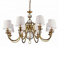 люстра newport 8 от delight collection белая/прозрачная/бронзовая в Кирове