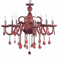 подвесная люстра ideal lux giudecca sp8 rosso в Кирове