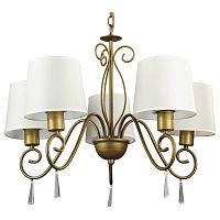 подвесная люстра arte lamp carolina a9239lm-5br в Кирове