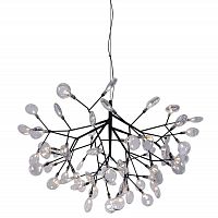 подвесная люстра crystal lux evita sp63 black/transparent в Кирове