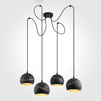 подвесная люстра tk lighting 2221 yoda black orbit в Кирове