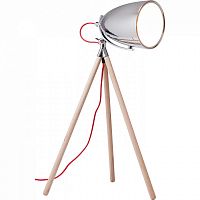 лампа настольная chromatic tripod на деревянном штативе в Кирове