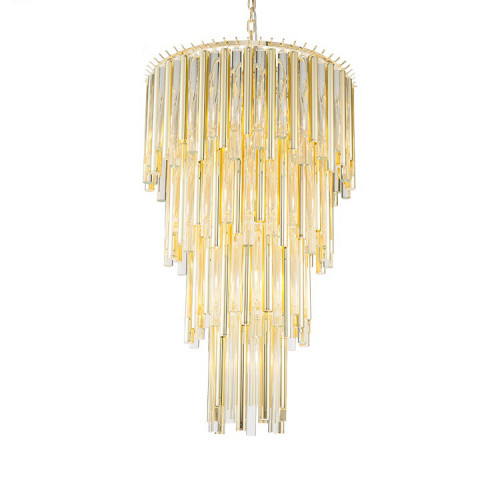 люстра gigi 13 gold от delight collection прозрачная/золото в Кирове