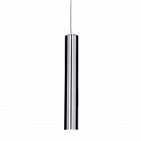 подвесной светодиодный светильник ideal lux ultrathin sp1 small round cromo в Кирове