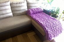 плед нежность фиолетовый малый в Кирове