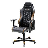 кресло геймерское dxracer черно-коричневое в Кирове