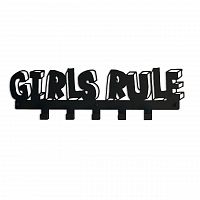 вешалка girls rule черная в Кирове