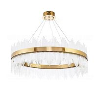 люстра stripglass 65 латунь, прозрачное стекло в Кирове