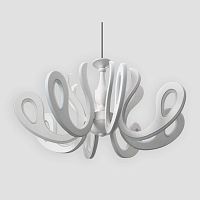 потолочная светодиодная люстра ambrella light orbital classic fk82/8 wh 504w d820 в Кирове