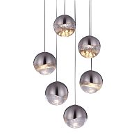 подвесной светильник globo 6u nickel от delight collection в Кирове