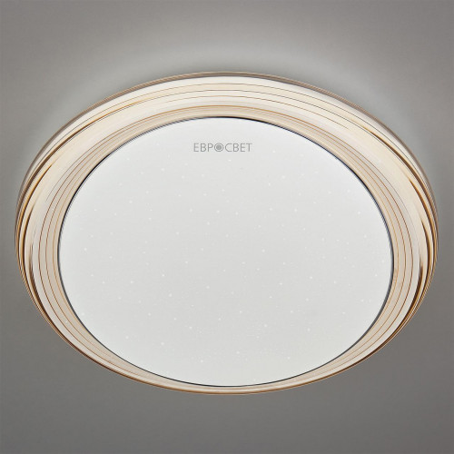 потолочный светодиодный светильник eurosvet universal 40007/1 led кофе в Кирове