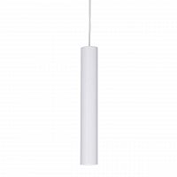 подвесной светодиодный светильник ideal lux ultrathin sp1 small round bianco в Кирове