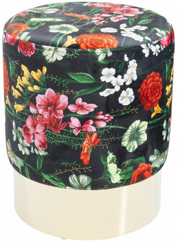 kare design пуф flores, коллекция "флорес" 35*42*35, полиэстер, дсп, сталь, мультиколор в Кирове