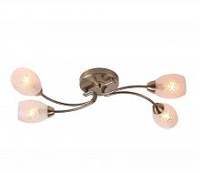 потолочная люстра idlamp carmina 201/4pf-oldbronze в Кирове